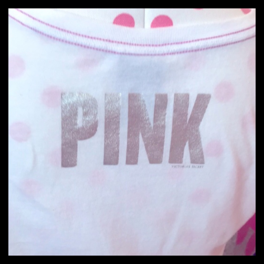 💕✨ⓅⒾⓃⓀ ⓋⓈ VINTAGE Bling “I💖PARTIES” Tee✨💕 - Picture 10 of 13